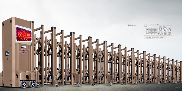 山東電動(dòng)伸縮門廠家